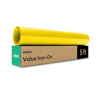 Feuille thermocollante Value Cricut - Jaune - 30,5 cm x 152,4 cm