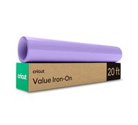 Cricut Rouleau Vinyle Thermocollant Lilas pour Tissus 30,5 CM x 6,1 m, Flex Thermocollant pour Tissus, Compatible avec toutes les machines Cricut (Lilas)