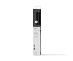 Cricut Rouleau Vinyle Thermocollant Noir pour Tissus 30,5 CM X 0,6 M, Flex Thermocollant pour Tissus, Compatible avec toutes les machines Cricut (Noir)