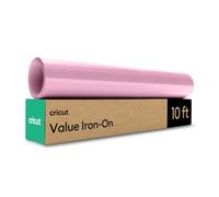 Cricut Rouleau Vinyle Thermocollant Rose pour Tissus 30,5 CM x 3 m, Flex Thermocollant pour Tissus, Compatible avec toutes les machines Cricut (Rose)
