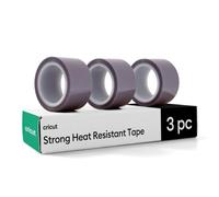 Cricut ruban résistant à la chaleur, extra fort, 2.5 cm x 10.1 m (1 in x 33 ft), violet, idéal pour les projets de transfert thermique, résiste à la chaleur jusqu'à 400°F (205°C) - lot de 3