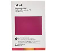 Cricut, Rubis Collection de feuilles de transfert de Foil, (boîte de 24), 24 pack 2008717