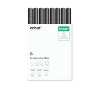 Cricut set multi stylos, noir, compatible avec les machines Maker Explore - lot de 8