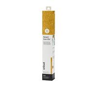 Cricut Smart Iron-on Glitter (3 ft) -Gold Thermocollant Intelligent, Vinyle, doré, 3'