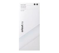 Cricut Smart Label inscriptif Amovible | Transparent | 33 cm (13") | 4 x Feuilles de Vinyle Auto-adhésives | pour Une Utilisation Joy, Blanc, 33cm, Set de 4 Pièces, 2010003