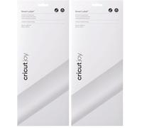 Cricut Smart Label Permanent Blanc | 33 cm (13") | 4 x Feuilles de Vinyle Auto-adhésives | pour Une Utilisation Joy, 33cm, Set de 4 Pièces, 2010000, 33cm (13") (Lot de 2)