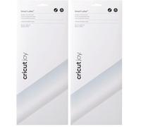 Cricut Smart Label Permanent Transparent | 33 cm (13") | 4 x Feuilles de Vinyle Auto-adhésives | pour Une Utilisation Joy, Blanc, 33cm, Set de 4 Pièces, 2009444, 33cm (13") (Lot de 2)