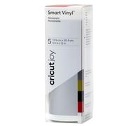 Cricut Smart Permanent | Élégance (Mat) | 30,5 cm (12") | 5 x Feuilles de Vinyle Auto-adhésives | pour Une Utilisation Joy, Multi, 30,5cm, Set de 5 Pièces, 2009833