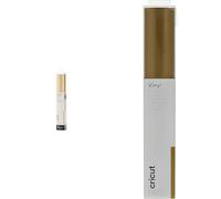 Cricut Smart Vinyl Shimmer, Vinyle, doré, 0.9m (3ft) & Premium Vinyl - Permanent Dor Taille Unique