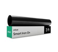 Cricut Smart Vinyle de Transfert Thermique, Noir, 0.9 m, Rouleau de Vinyle de Transfert Thermique HTV, Iron-on Vinyl pour Tissu et T-Shirts - pour Les Machines Maker Explore