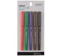 Cricut Explore/Maker Infusible Ink Fine Point 5-Pack Basics Set de broches rouge, noir, violet, marr