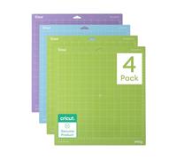 Cricut tapis de machine, pack assorti, 30.5 x 30.5 cm, tapis de découpe réutilisables avec film, pour cardstock, Iron-on, vinyle etc., pour Explore & Maker - lot de 4