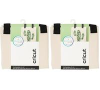 Cricut Tote bag personnalisable,. Medium (Lot de 2)