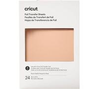 Cricut | Transfer foil or rose 24 feuilles