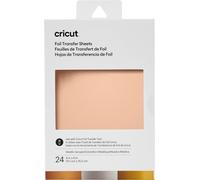 Cricut Transfer Foil Sheets Sampler METALLIC 4 x 6" 24 sheets