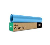 Cricut Value Vinyl | 30,5 cm x 3 m | Vinyle autocollant permanent pour toutes les machines de découpe Cricut | Bleu ciel