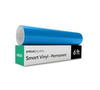 Cricut Vinyle intelligent - Permanent, Bleu océan - 24,1 cm x 182,9 cm - Grand format
