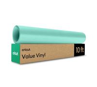 Cricut Vinyle Adhésif Permanent pour Plotter | Rouleau 30,5 cm x 3 m | Menthe | Vinyle Auto-Adhésif pour Décoration, Stickers et Mur | Compatible avec toutes les machines Cricut | Smart Vinyl