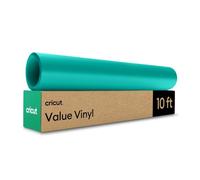 Cricut Vinyle Adhésif Permanent pour Plotter | Rouleau 30,5 cm x 3 m | Turquoise | Vinyle Auto-Adhésif pour Décoration, Stickers et Mur | Compatible avec toutes les machines Cricut | Smart Vinyl