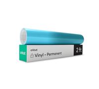 Cricut Vinyle changeant de couleur activé à froid (Permanent) | Bleu clair <-> Turquoise | 30,5cm x 61cm (12" x 24") | Pour toutes les machines de découpe Cricut