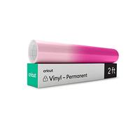 Cricut Vinyle changeant de couleur activé à froid – Permanent – Rose clair ↔ Magenta – 30,5 × 61 cm