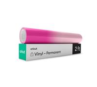 Cricut Vinyle changeant de couleur activé par la chaleur (Permanent) | Magenta <-> Rose clair | 30,5cm x 61cm (12" x 24") | Pour toutes les machines de découpe Cricut