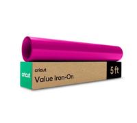 Cricut vinyle de transfert thermique, magenta, 1.5m, rouleau de vinyle de transfert thermique HTV, Iron-on Vinyl pour tissu et T-shirts - pour les machines de découpe Cricut et les presses à chaud