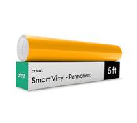 Cricut Vinyle intelligent - Permanent, Jaune maïs - 33 cm x 152,4 cm - Grand format
