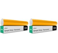 Cricut Vinyle intelligent - Permanent, Jaune maïs - 33 cm x 152,4 cm - Grand format (Lot de 2)