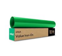 Cricut Vinyle thermocollant | 30,5 cm x 3 m | Vinyle de transfert thermique (HTV) pour toutes les machines de découpe Cricut | Vert