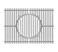 Criditpid Grilles de cuisson Gourmet pour Weber Spirit 300 et II 300 Series, Spirit E-310, Spirit II E-310, 304 en acier inoxydable pour Weber Genesis Silver&Gold B/C