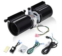 Criditpid Kit de ventilateur de cheminée pour cheminée Regency 910-157/P, ventilateur moteur pour poêle à bois Hampton HI300, Osburn FD006-1600, Rotom R7-RB167