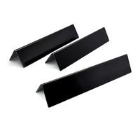 Criditpid Lot de 3 Barres aromatisantes en Porcelaine émaillée 7635 pour barbecues à gaz Spirit 200, Spirit E210, S210, E220, S220 avec Boutons de contrôle Avant, 38,9 cm