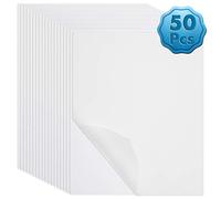 Cridoz Lot de 50 feuilles de papier jet d'encre en vélium 93 g/m² 21,6 x 27,9 cm