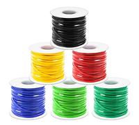 Cridoz Lot de 6 cordons de laçage en plastique pour Boondoggle, bracelets, porte-clés, travaux manuels