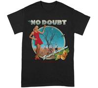 CRIFFIN No Doubt Tragic Kingdom Cover Mens T-Shirt Black L