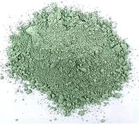 CRIGEMA - Pigment en poudre - Blanc de titane - 200 g - 100 % pur - Peinture à l'huile, trempe, Encause, Fresque (Blanc de Titane) (Terre verte Naturelle)