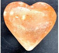 CRIGEMA - Savon au Sel de l'Himalaya en forme de cœur - env. 200 g - pur et naturel à 100 %