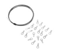 CRILSTYLEO 1 Ensemble Fil Chauffant Électrique pour Scelleuse Élément de Remplacement de Mètres avec Connecteurs pour Alimentaire et Réparation de Scelleuses à Impulsion