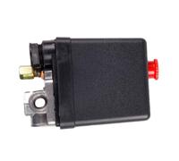 CRILSTYLEO 1 pièce Compresseur Air Vertical avec Automatique Pression Pompe à Air à Quatre Trous Mpa Noir