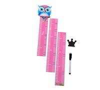 CRILSTYLEO 1ensemble Autocollant Mural Mesure De Hauteur Pour Garçon Fille Décalcomanie Animaux Colorés Règle De Amovible Pour Chambre De Garçon Fille Et Salle De Jeux