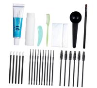 CRILSTYLEO 1ensemble Gel à Sourcils Semi-permanent Non-fondu Pour Femmes Crème à Sourcils Avec Brosse De Maquillage Teinte Châtain