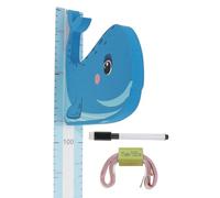 CRILSTYLEO 1ensemble Toise Murale Magnétique Animaux Cartoons Règle De Hauteur Amusante Pour Autocollant Décoratif Mesure Facile Et Réutilisable Pour Chambres Et Crèches