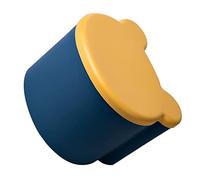 CRILSTYLEO 1pièce Coffre De Rangement Cartoon Pour Garçon Fille Banquette De Rangement Adorable Pour Jouets Et Vêtements Bleu