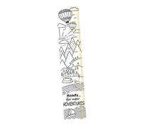 CRILSTYLEO 1pièce Sticker Mural Amusant Pour Garçon Fille Décoration Murale Avec Échelle De Hauteur Autocollant Réutilisable Pour Chambre Salle De Bain Et Plus
