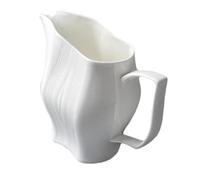 CRILSTYLEO 1pièce Tasse à Sauce Avec Poignée Pot à Condiment Pour Vinaigre Sauces Et Assaisonnements Pour Maison Restaurants Blanc