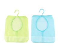 CRILSTYLEO 2 Pièces Corde à Linge pour Salle de Bain bacs de Rangement de Rangement pour Jouets de Bain Portable bac à Jouets Les Serviettes Pinces à Linge de Corde à Linge