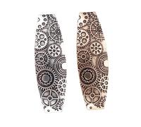 CRILSTYLEO 2 Pièces épingle à cheveux hairpin hair clip charm lc haircut feminicene Barrette agrafe pince à cheveux rétro en métal Pinces à cheveux en métal Alliage de zinc