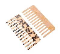 CRILSTYLEO 2 Pièces peigne hair charms hair toppers foteuil salon hat poignée comb brosse à cheveux démêlante dévidoir de ruban outil de coiffure appareil capillaire abdos
