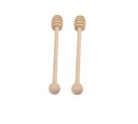 CRILSTYLEO 2 Pièces Tige d'agitation Sucre sirop Simple Mini Pots de Miel Fondant Miel Chaud Avoine Plaque agitateur pour Le Miel agitateur en Bois agitateur de Miel louches de Miel Bambou